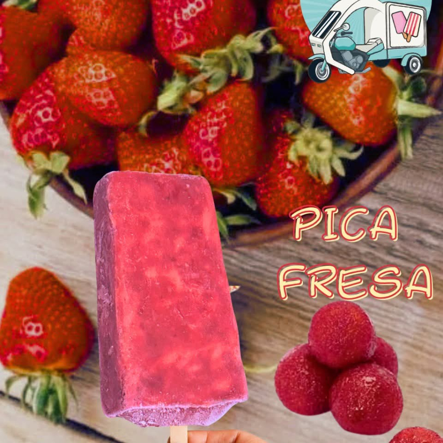 Paleta Pica Fresa