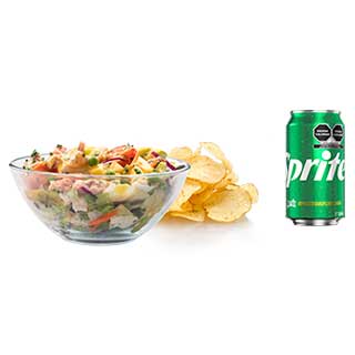 Ensalada de atún + combo
