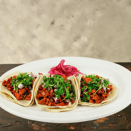 Orden de tacos de chorizo