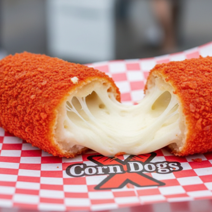 Banderilla combinada flaming