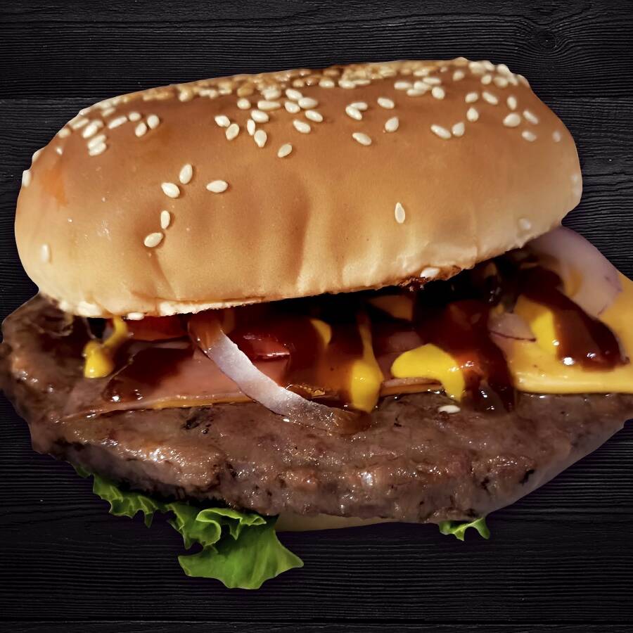 Burger Tradición + Papas a la Francesa