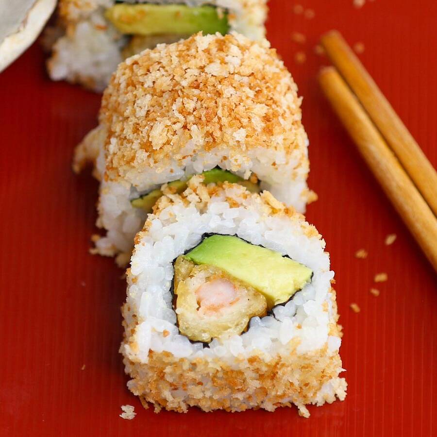 Sushi Clásico Camarón Roll