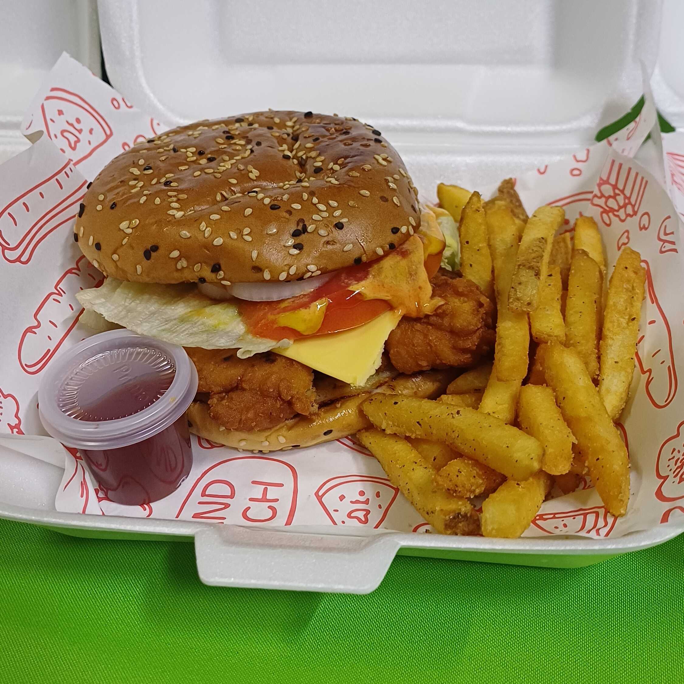 Hamburguesa de Pollo