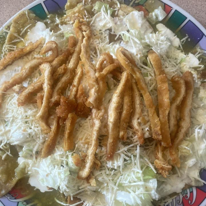 CHILAQUILES CON MILANESA