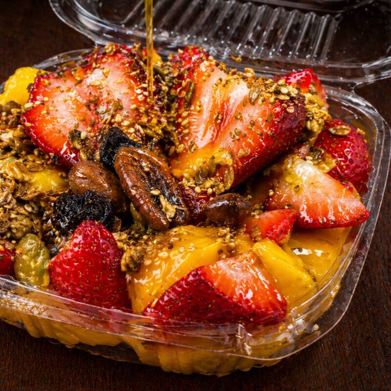 Mango Manila con Fresas 🍓🥭 Dulce, Fresco y Bien