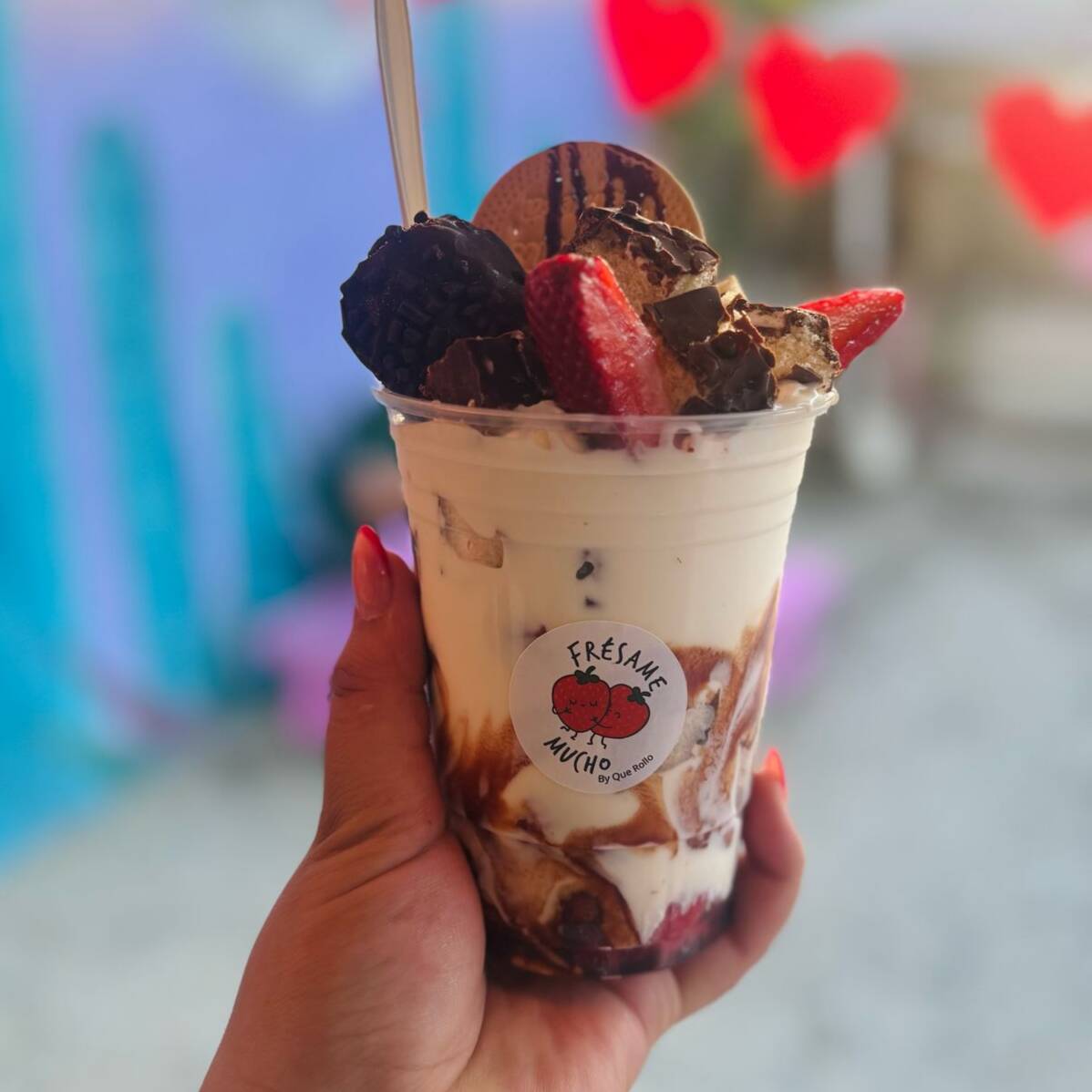 Fresas con Crema