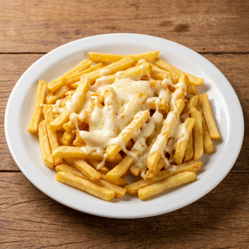 Porçao De Batata + Queijo