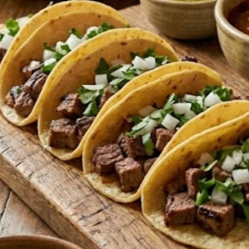 Orden de Tacos Tradicionales 5 Pzas