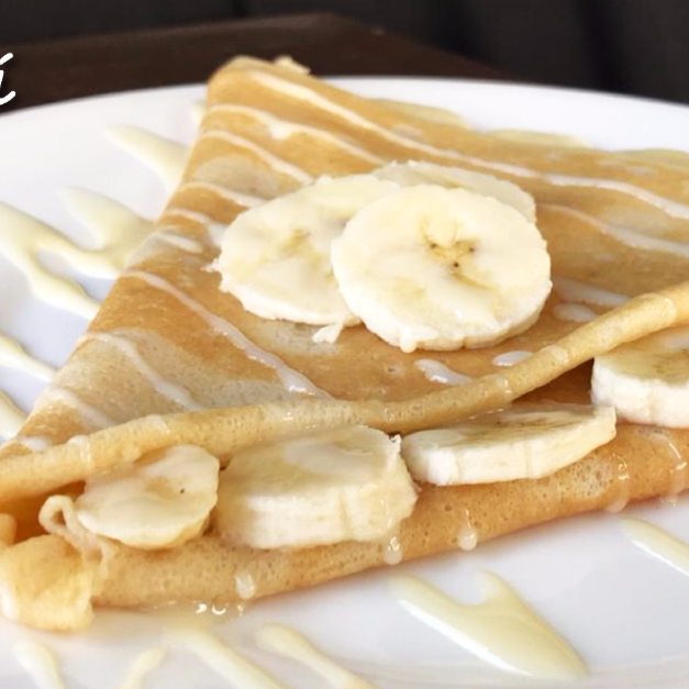 Crepa con Lechera y Plátano
