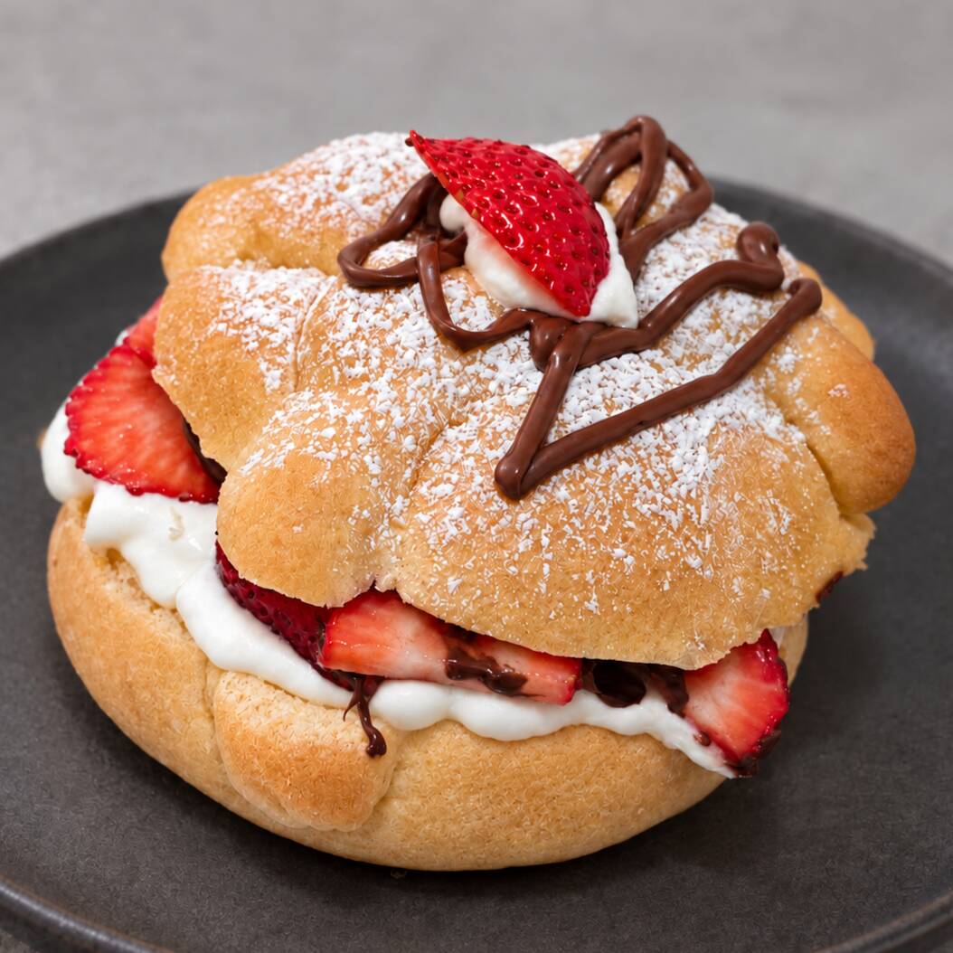 Pan Muerto Fresas con nutella
