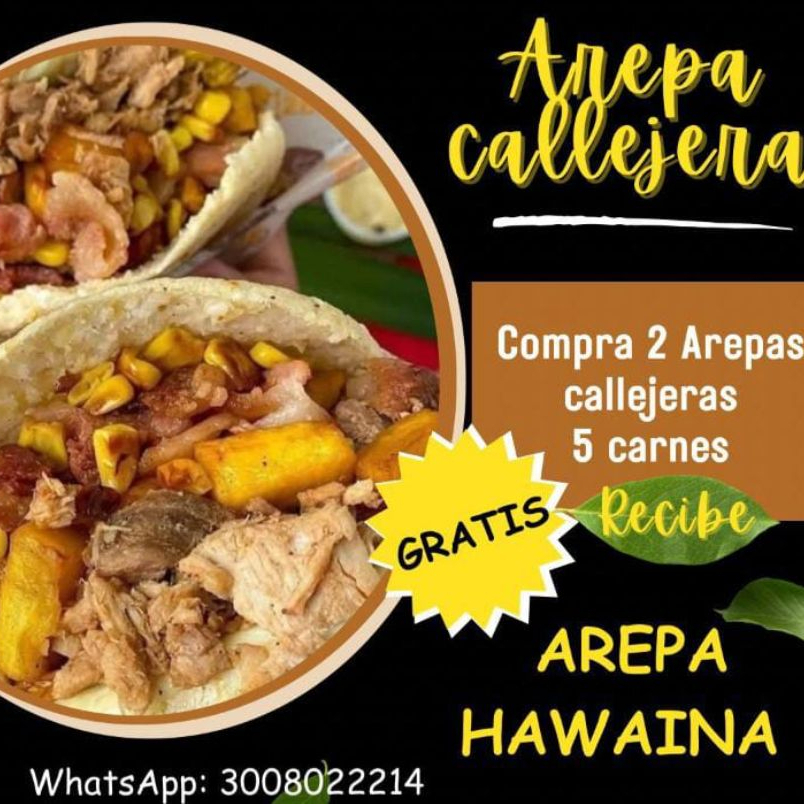 PROMO 2 CALLEJERAS Y 1 HAWAIANA