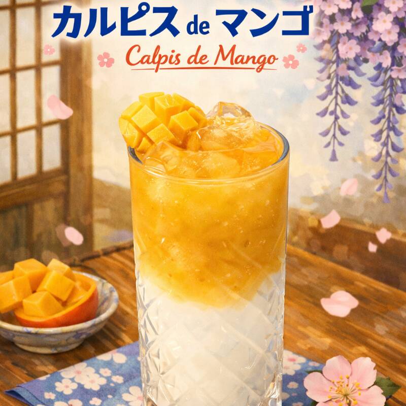 CALPIS DE MANGO