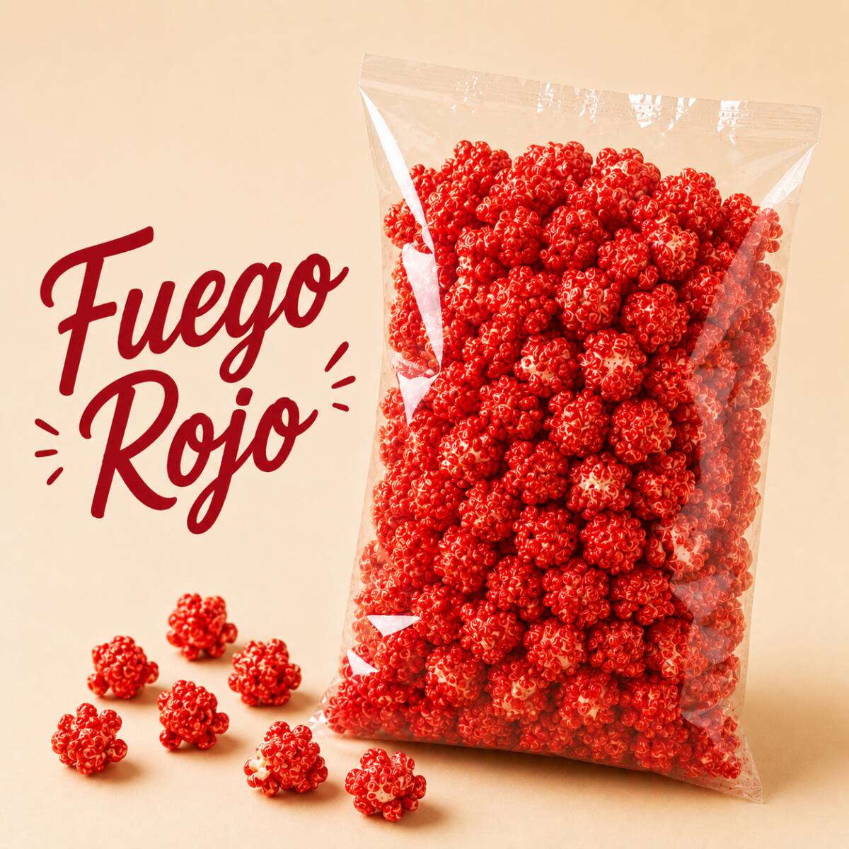 Palomitas de Maíz Sabor Fuego Rojo 110g