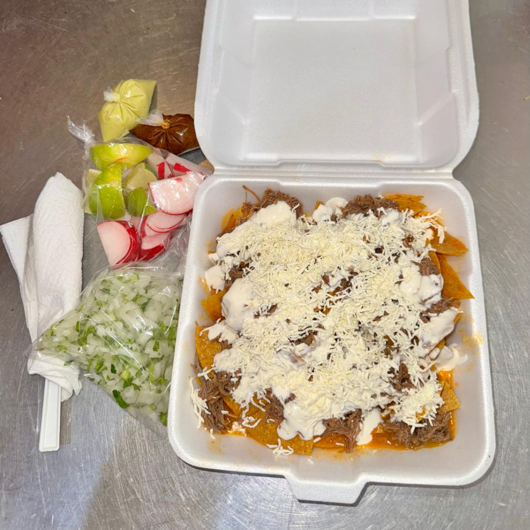 Chilaquiles de Birria