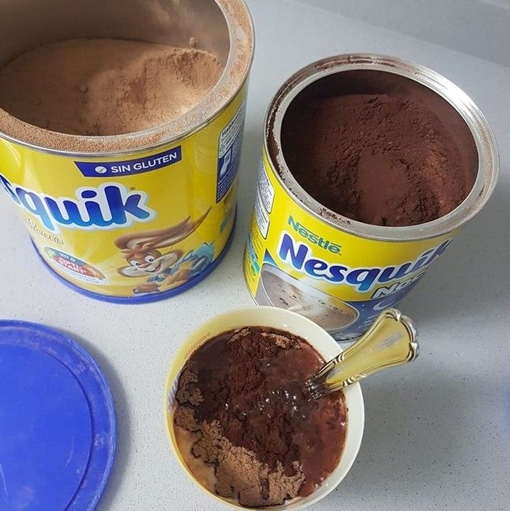 Vaso leche/Nesquik