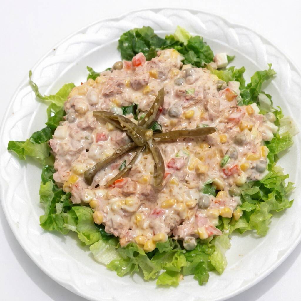 Ensalada de Atún con Vegetales