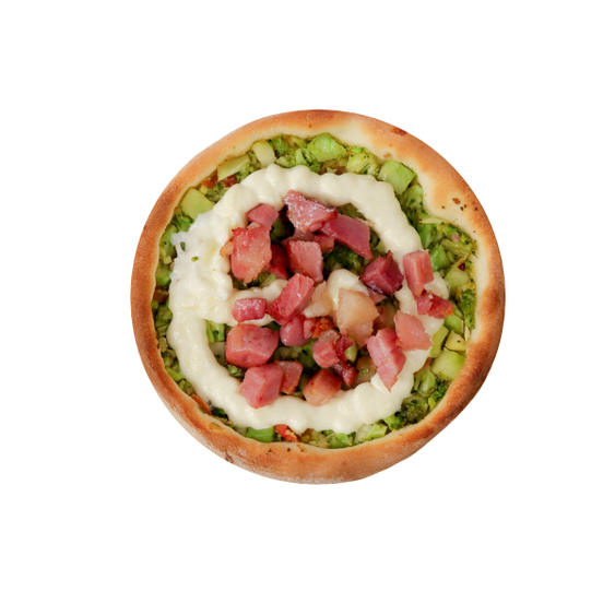 BROCOLIS PICADO C/ TOMATES PICADOS + BACON+CATUPIRY