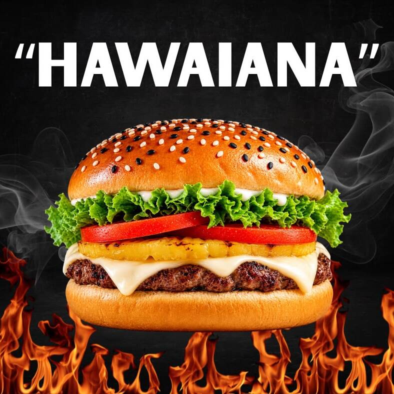 Hamburguesa Hawaiana