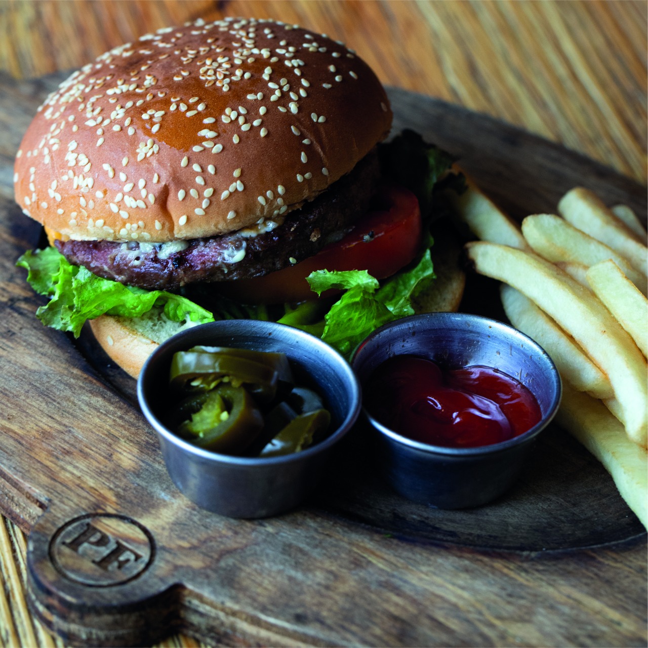 Hamburguesa de res