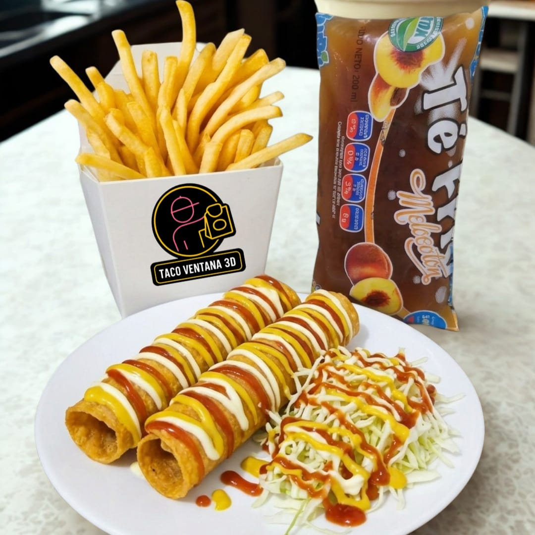 DOBLE SUPER TACO DE MAIZ