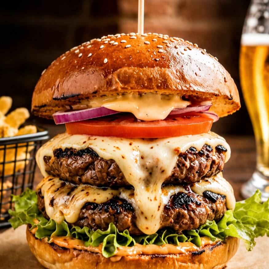 Hamburguesa Doble Carne