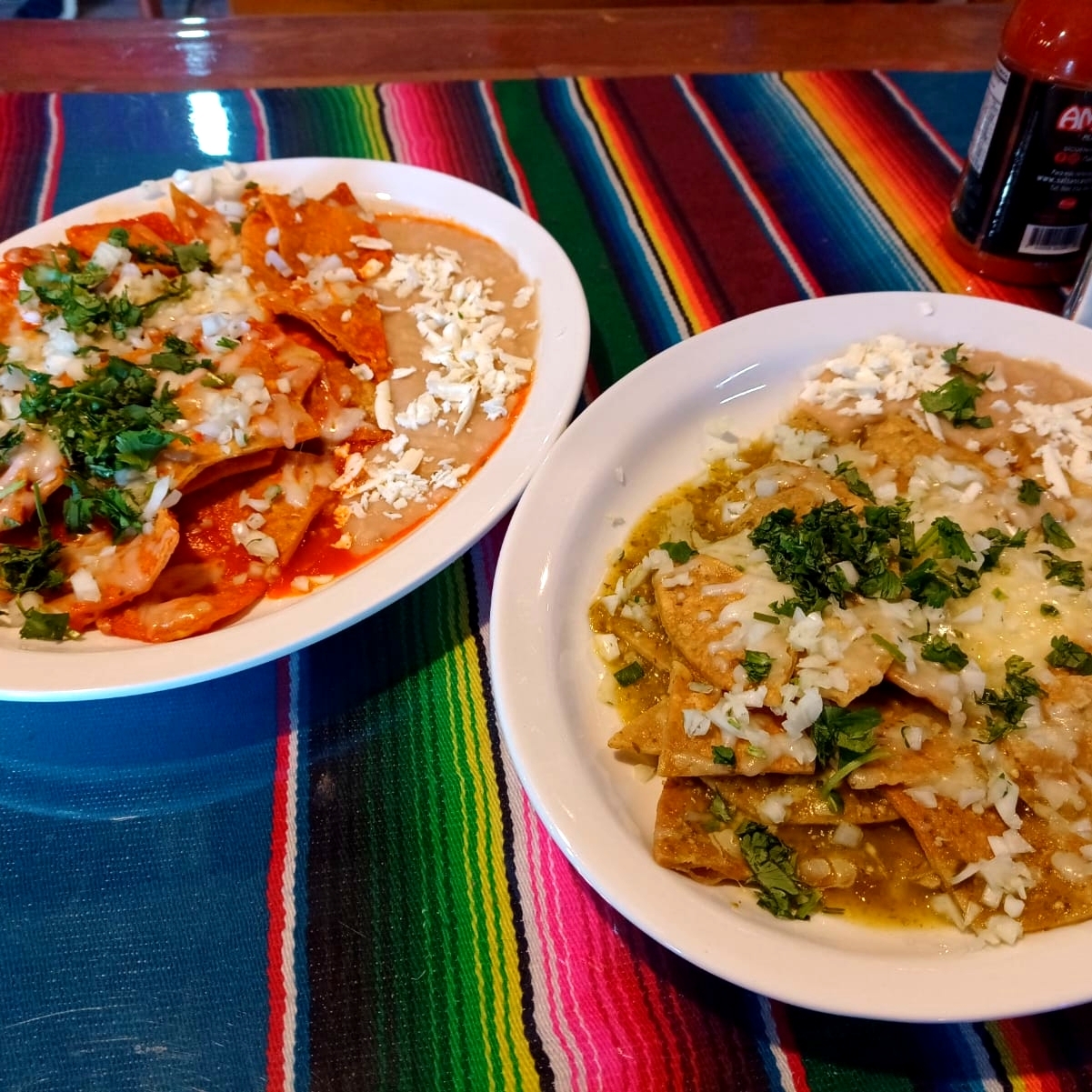 CHILAQUILES SENCILLOS ROJOS