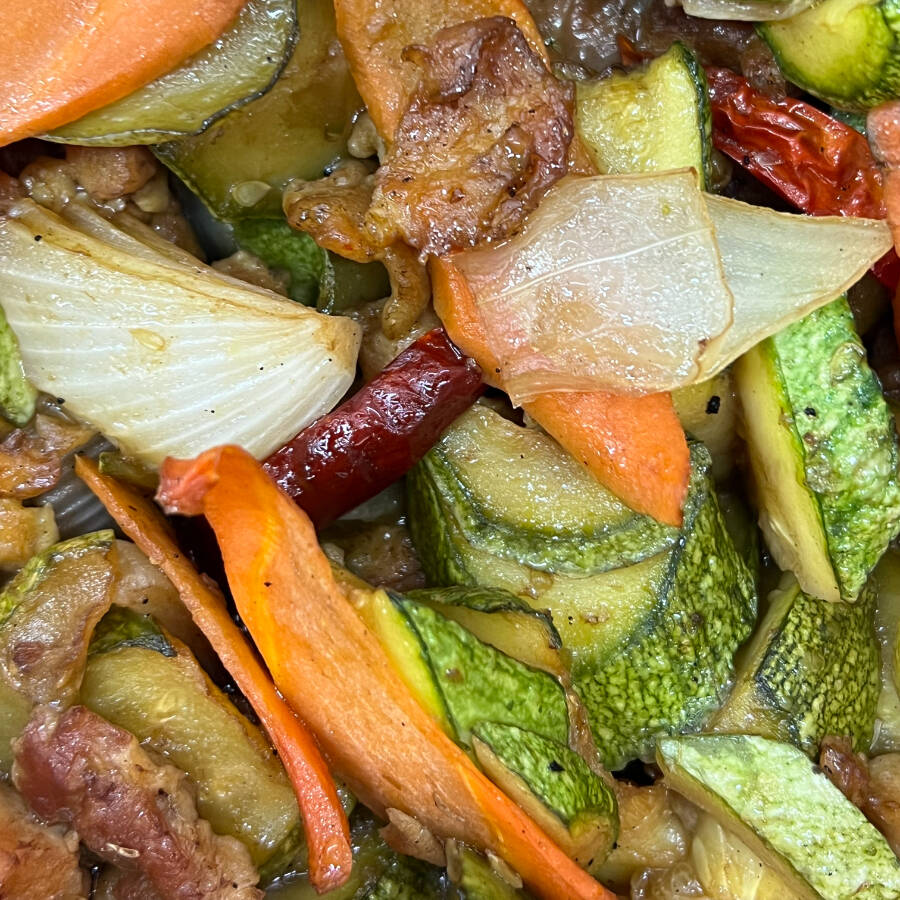 Pollo Con Calabaza