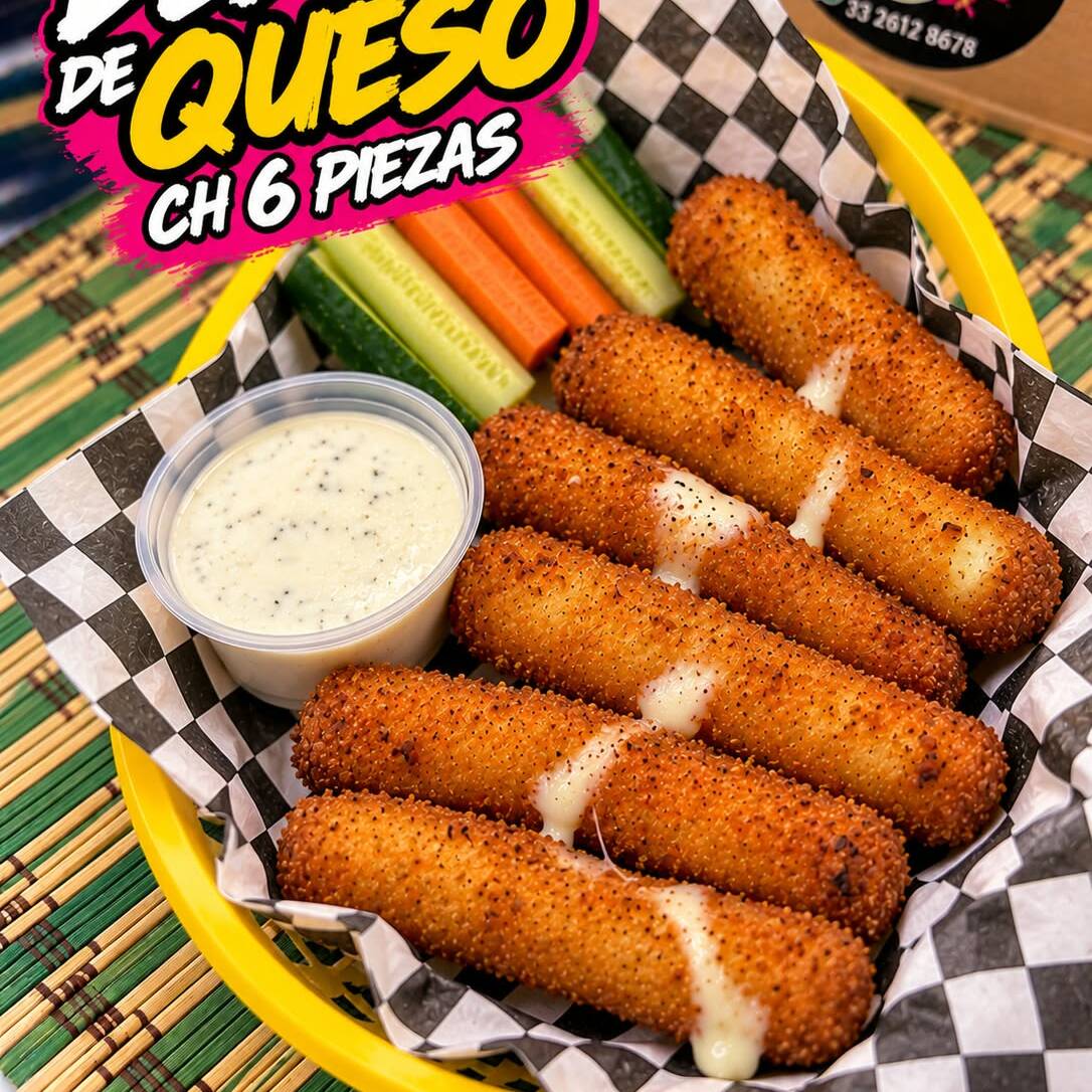 DEDOS DE QUESO (6 PZS)