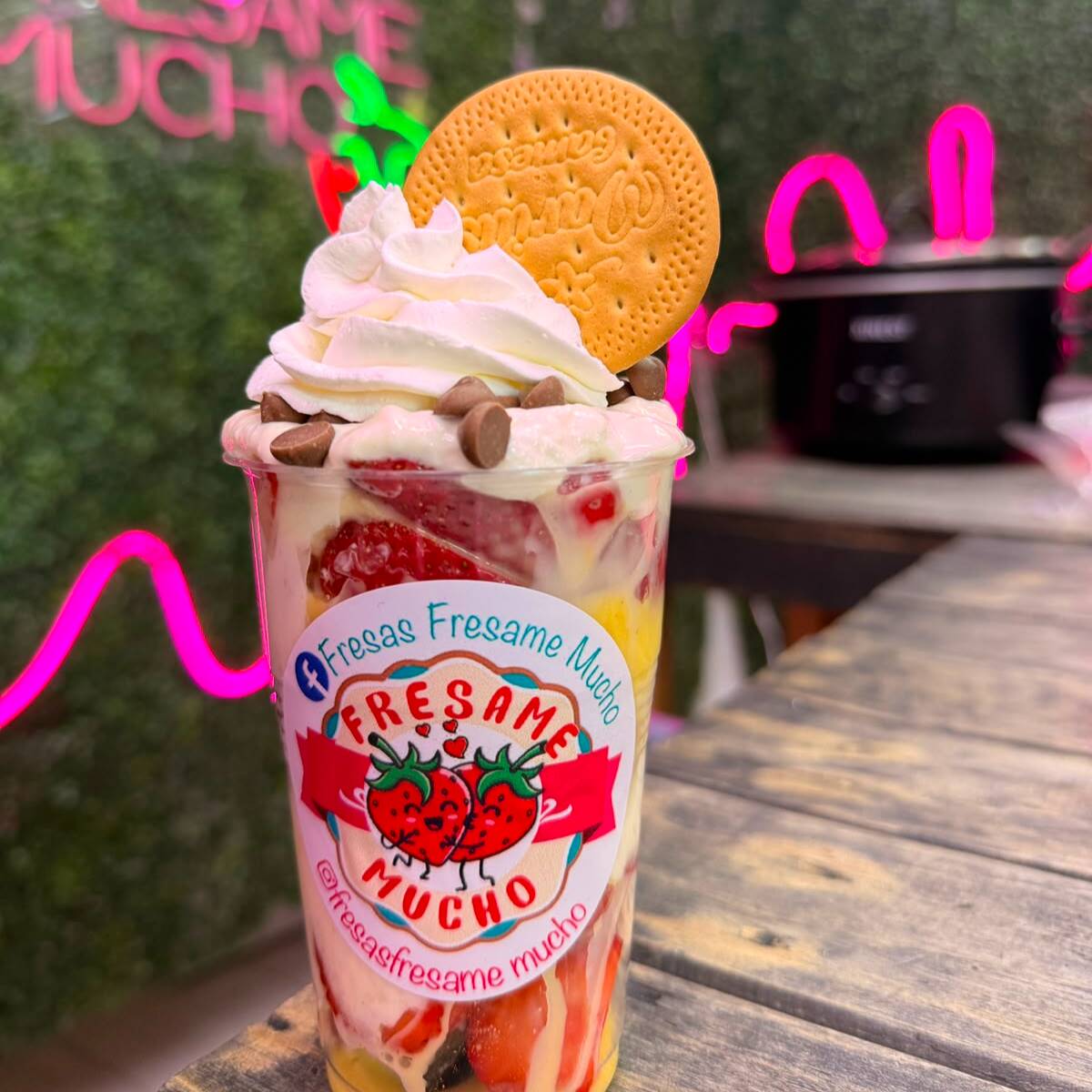 Fresas con Mix de Durazno Grandes