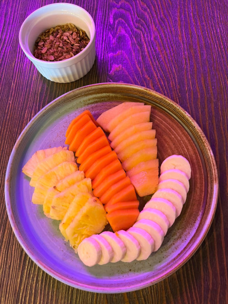 Plato de fruta