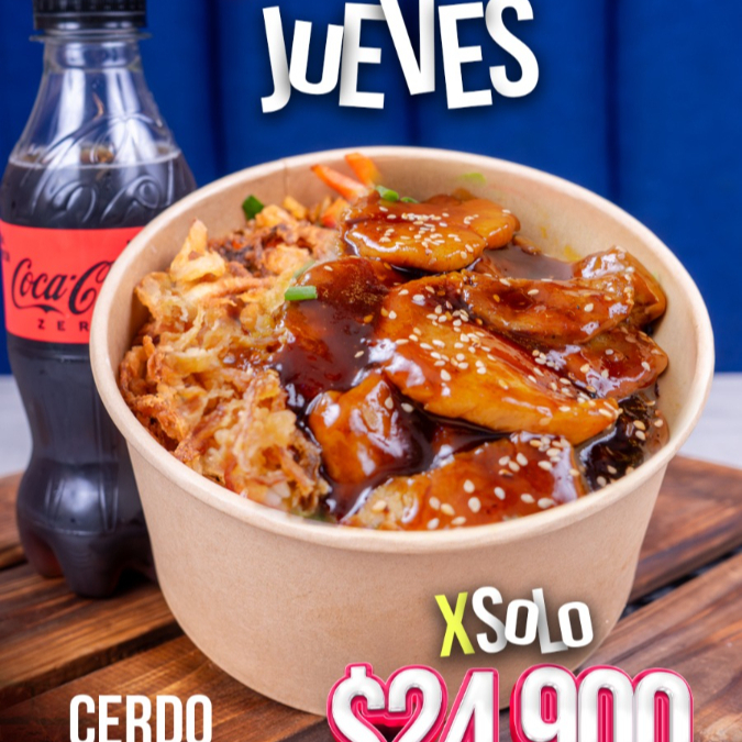 Combo China Bowl Cerdo Bbq
