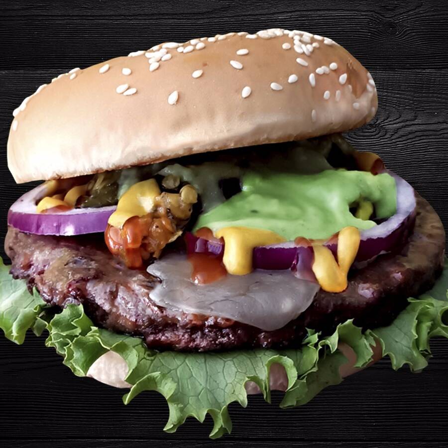 Burguer Guacamole.
