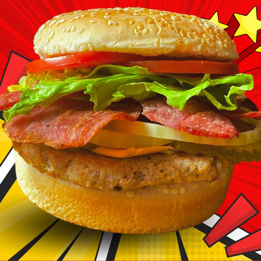 Hamburguesa Tocino