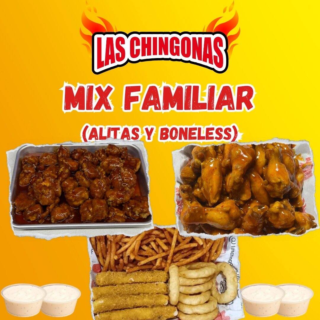 MIX FAMILIAR Alitas y Boneless