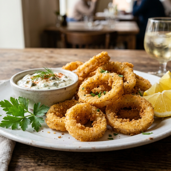 CALAMARES EMPANIZADOS