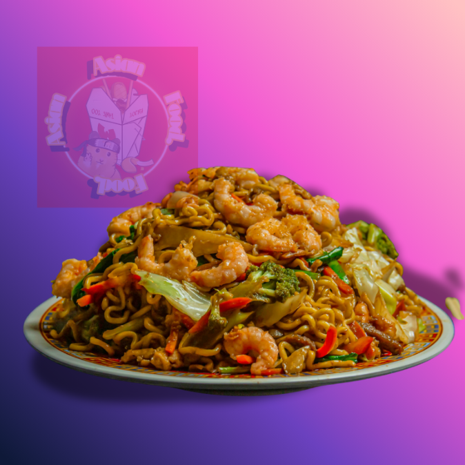 Plato Gr Pasta Bolitas Pescado y Bolitas Pollo Bbq