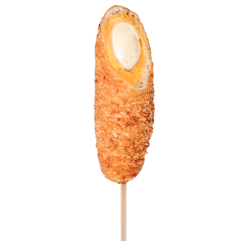 Corndog Mozzarella y Cheddar
