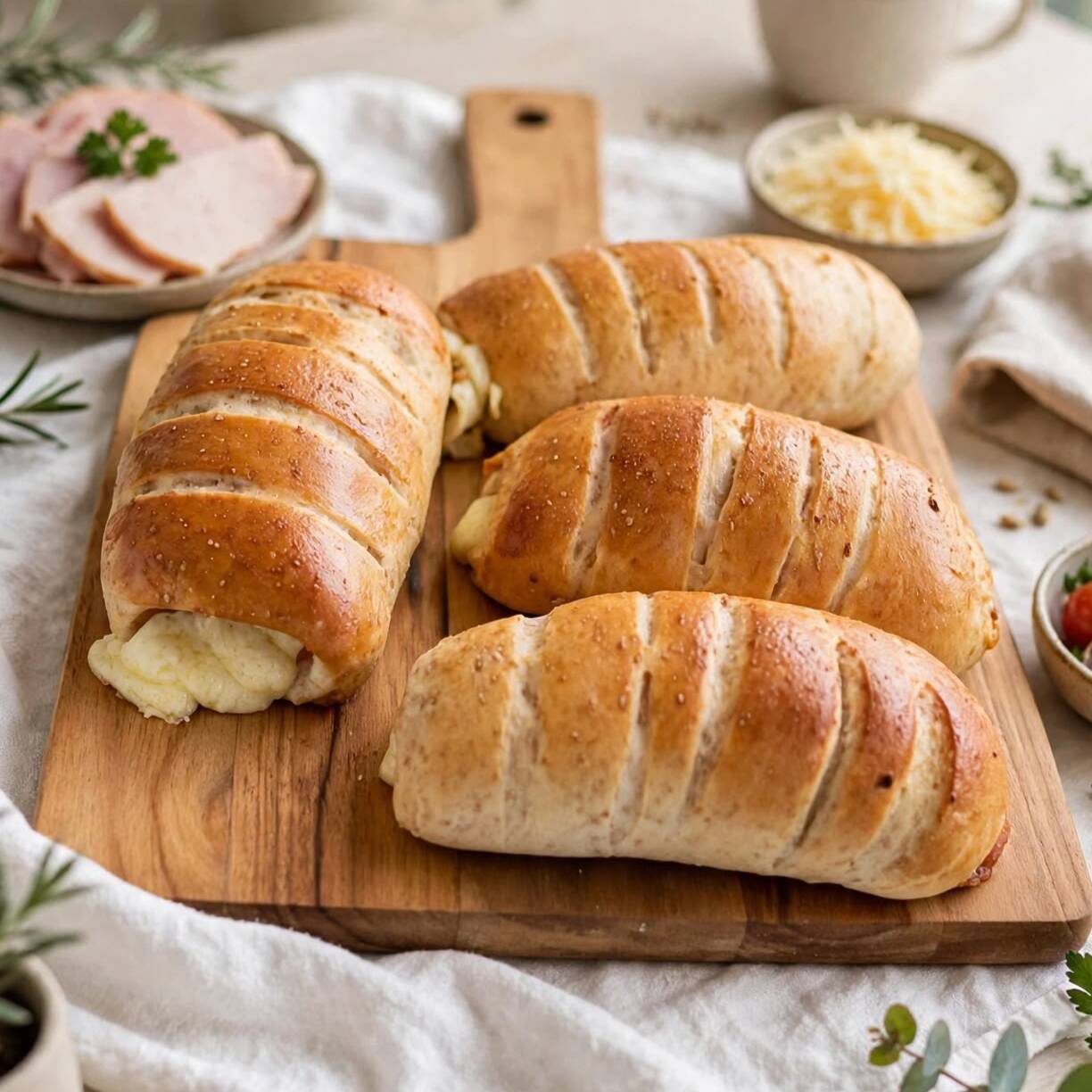 BAGUETTIN JAMON DE PAVO