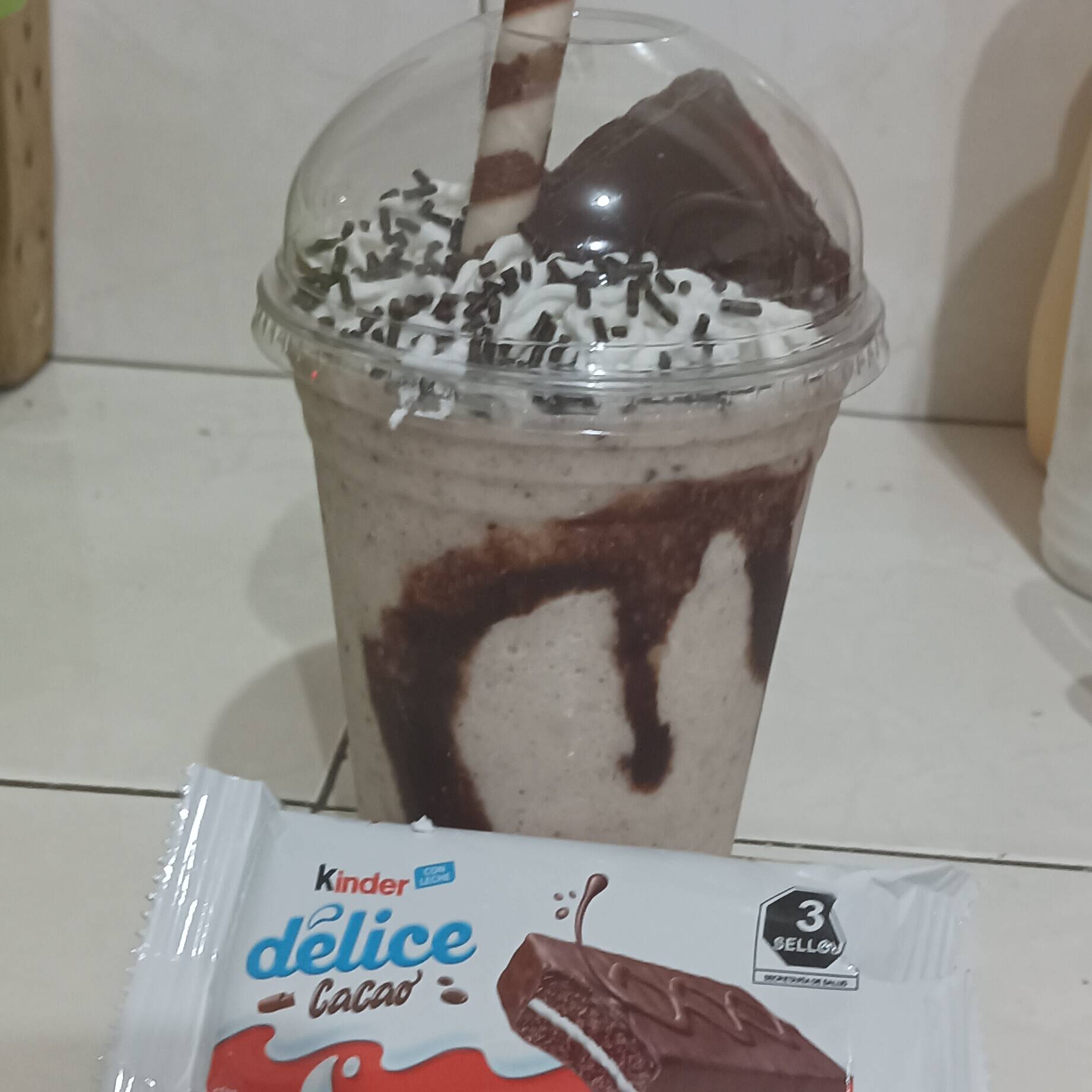 Frappé de Kinder Delice