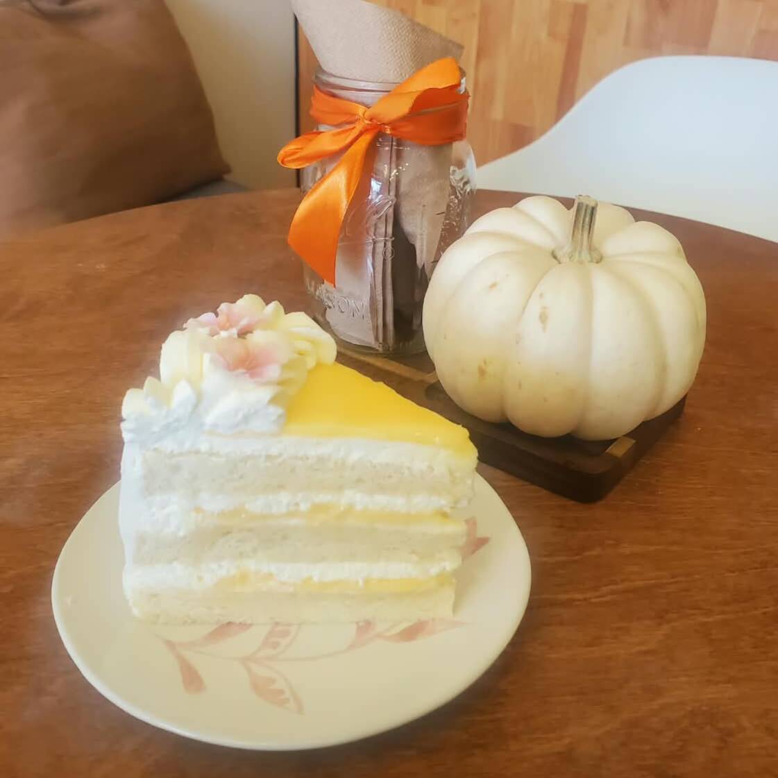 Pastel de bizcocho lima limón