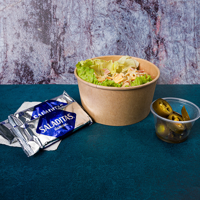 ENSALADA POLLO Y CODITOS