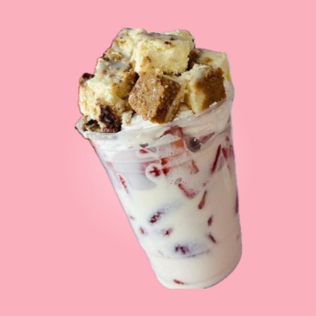 Fresas con Crema y Cheesecake