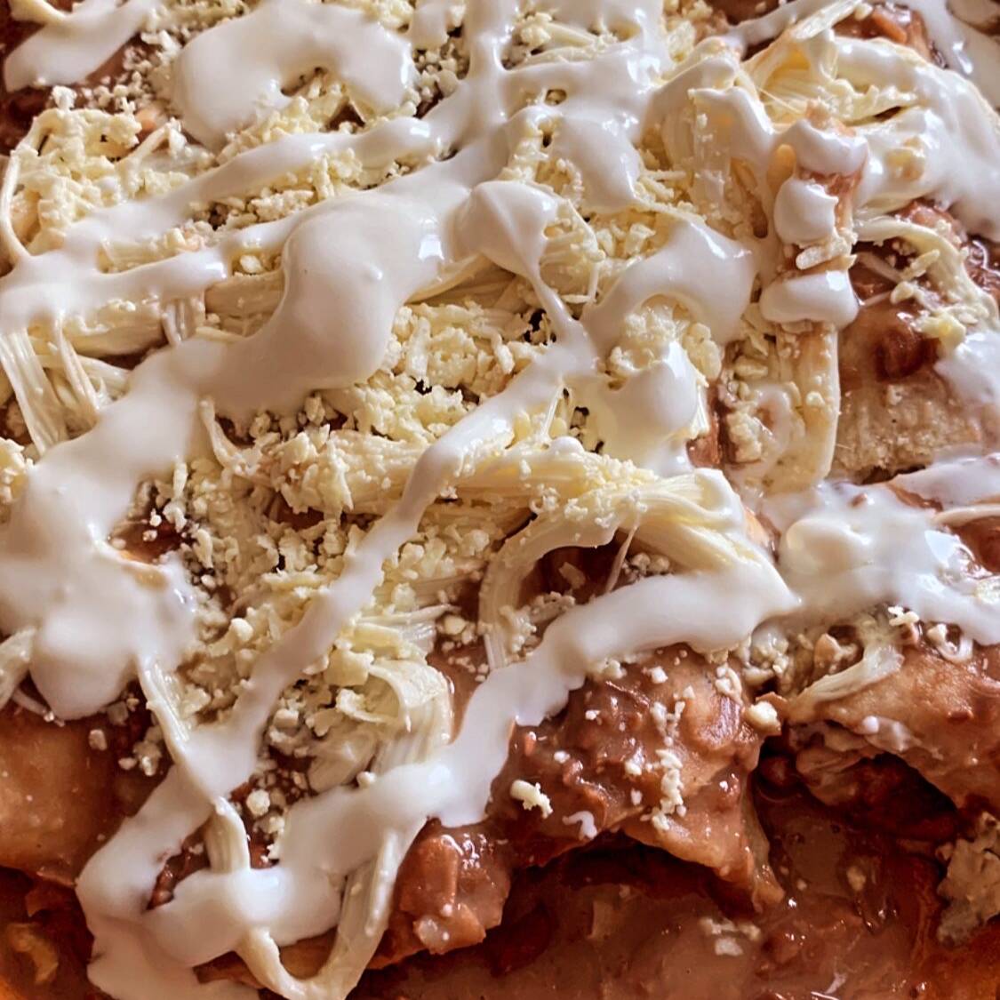 Enfrijoladas