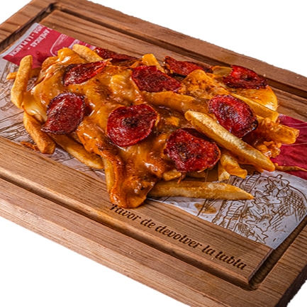 Pepperoni Piza Fries