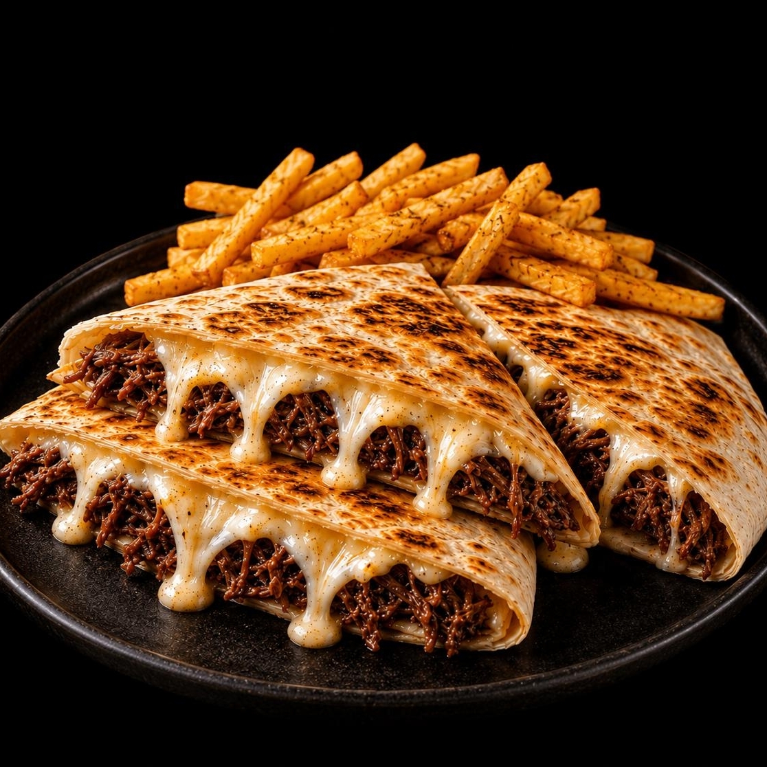 Quesadilla con Papa