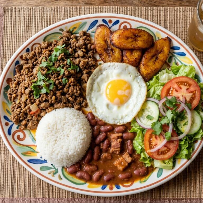 Bandeja de carne molida