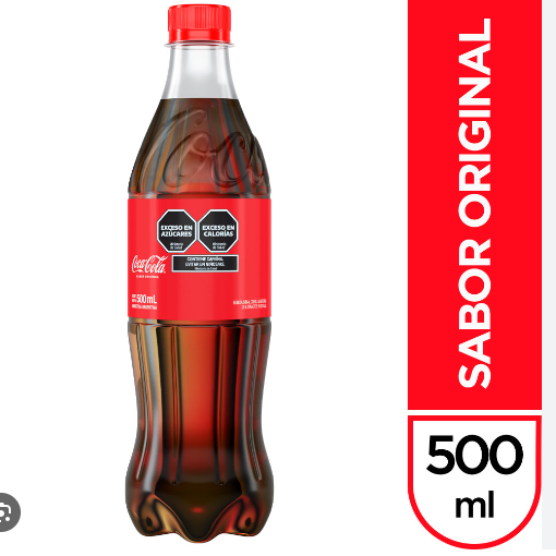 Gaseosa Coca-Cola Sabor Original 500ml