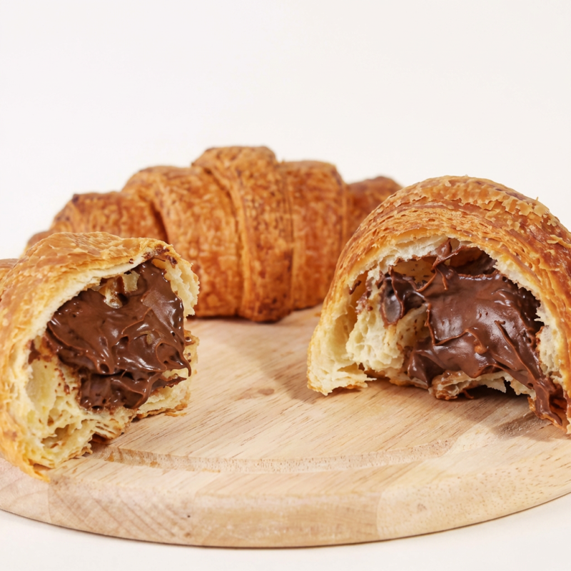 Croissant recheado de Chocolate (140 g a unidade)