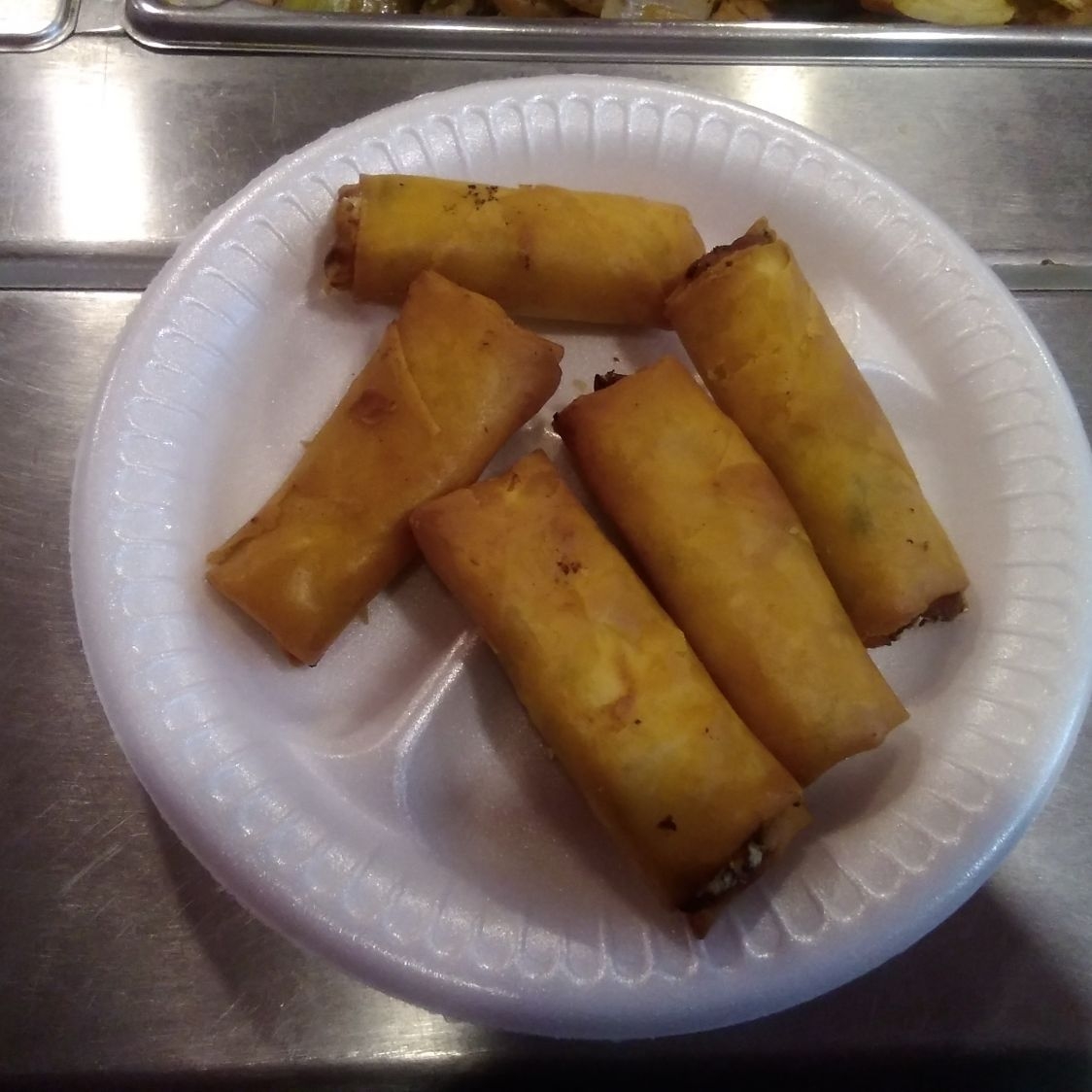 5 Rollos Primavera Queso Crema