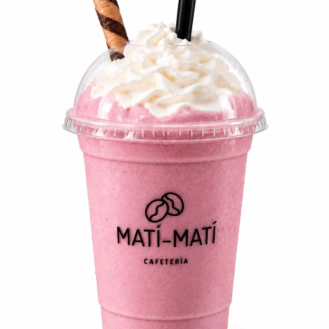 Frappé de Yogurt de Fresa 12 Oz